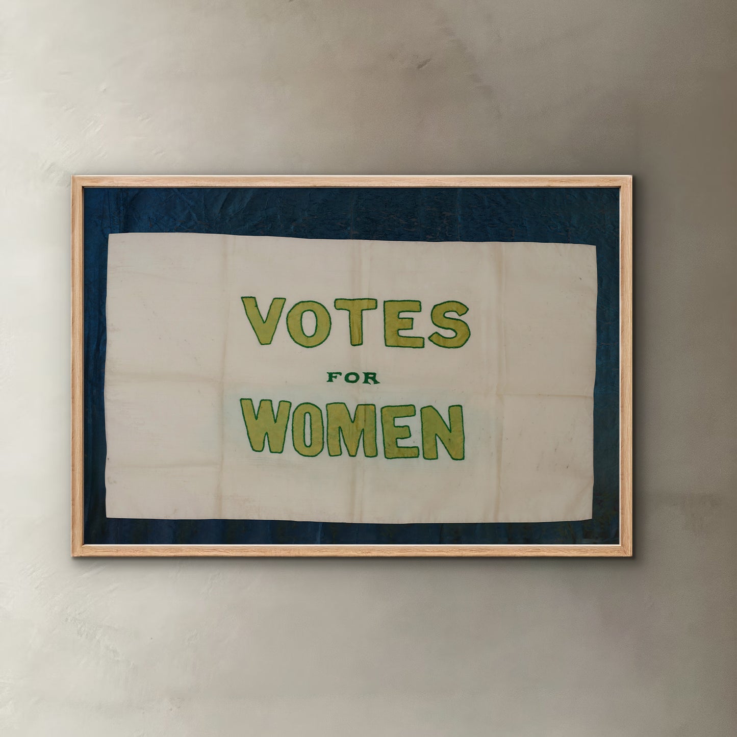 Votes For Women Flag Print