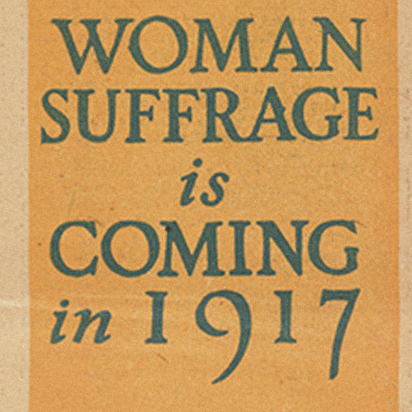 The Woman's Hour Poster Print