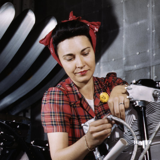 WWII Engineer Photograph Print