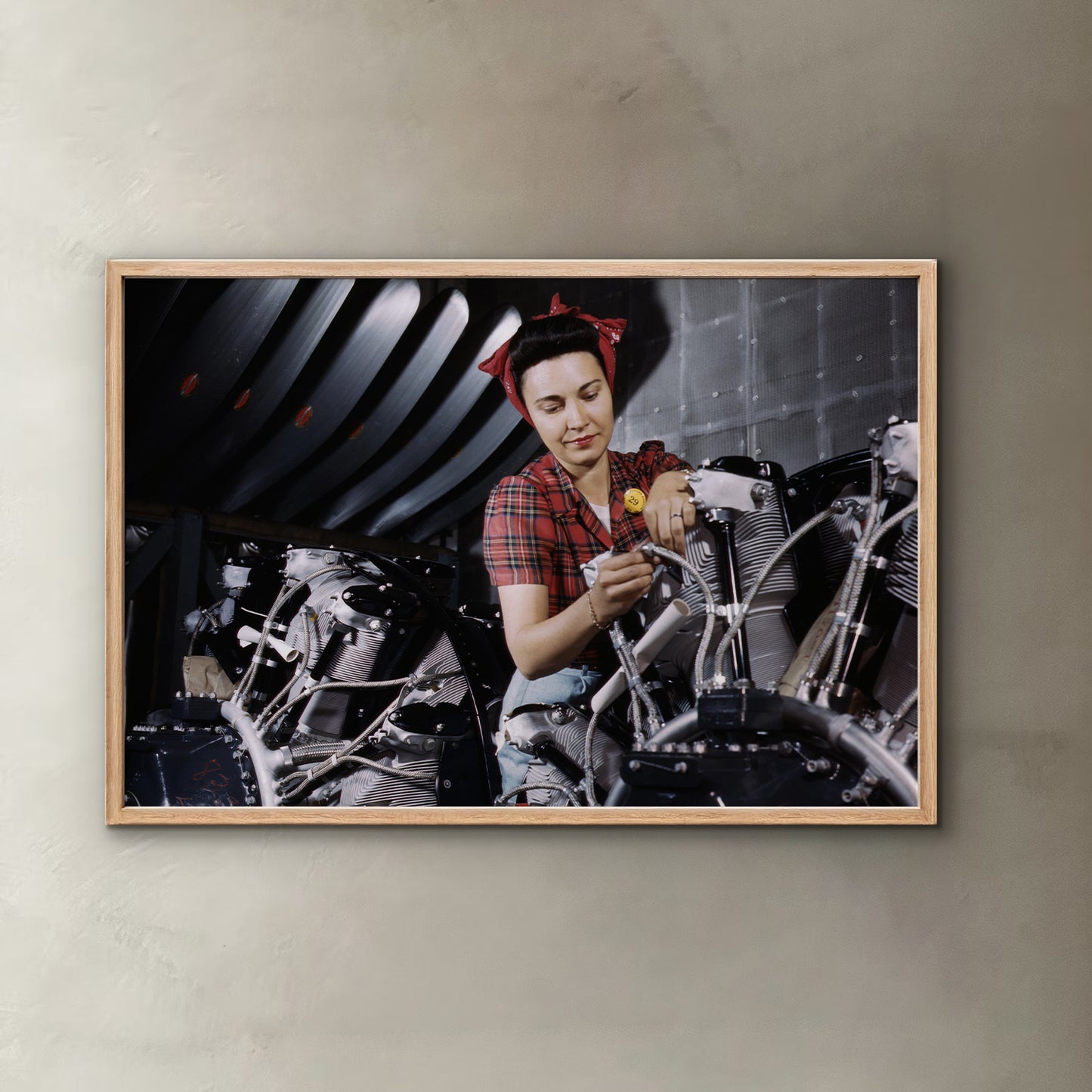 WWII Engineer Photograph Print