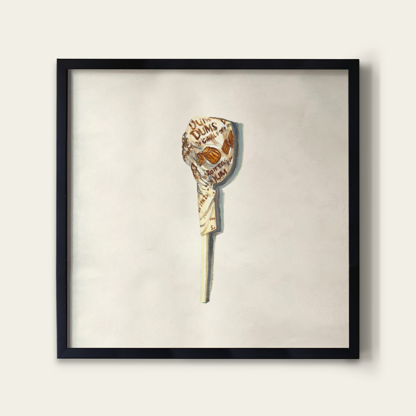 Root Beer Lollipop Print