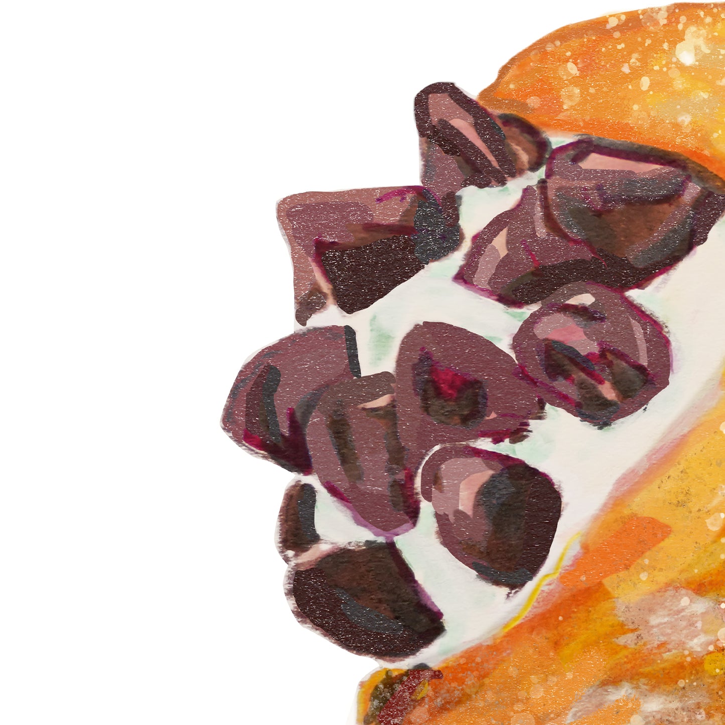 Cannoli with Powdered Sugar