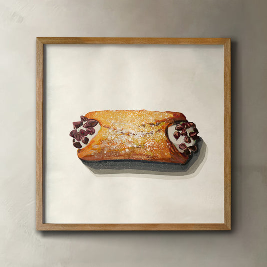 Cannoli with Powdered Sugar