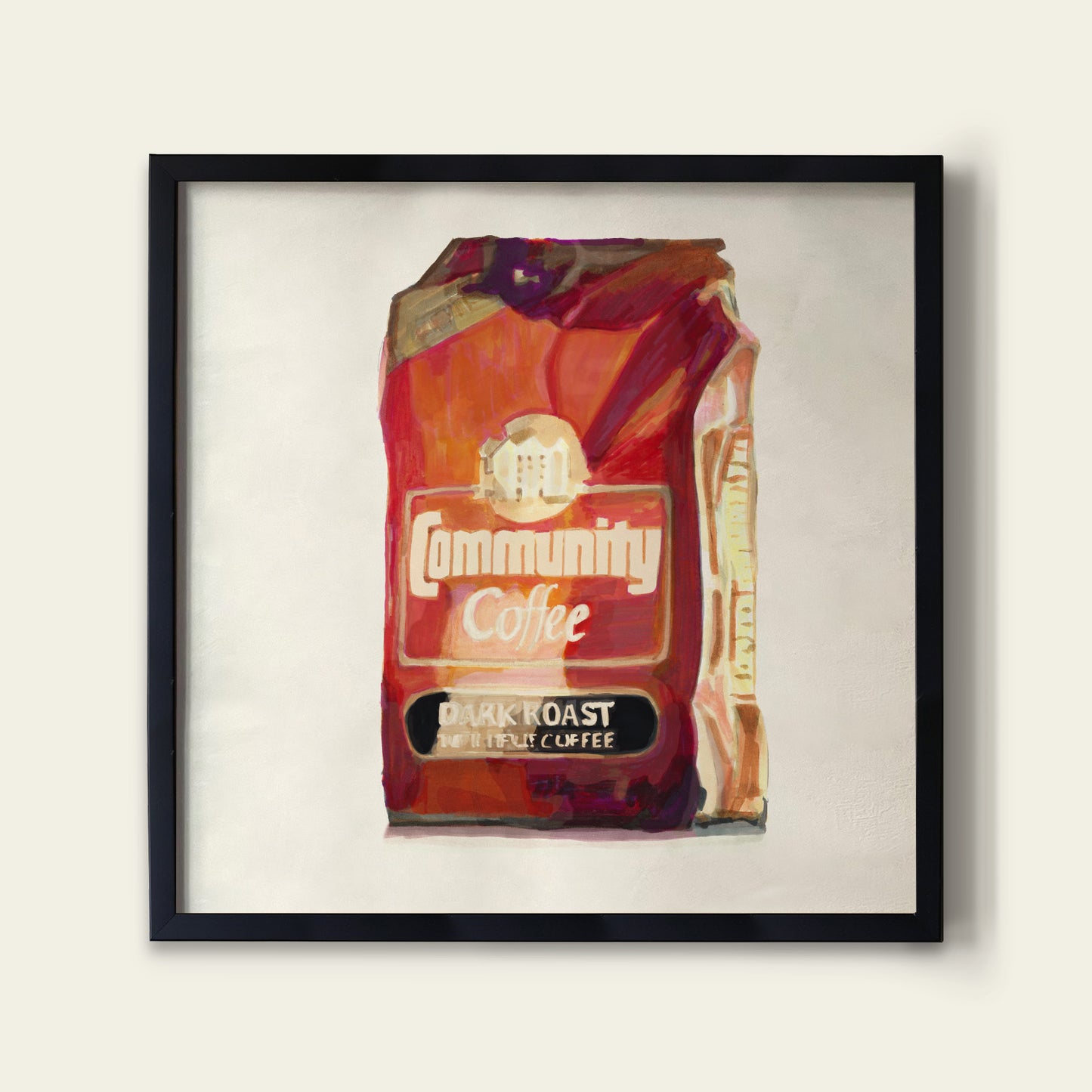 Red Coffee Bag 1998