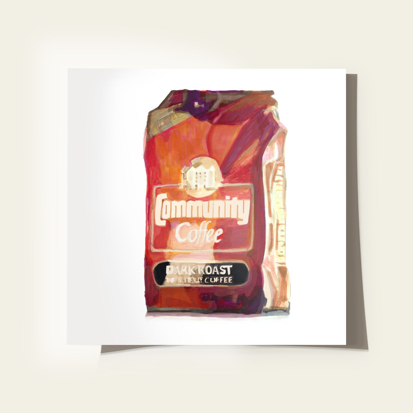 Red Coffee Bag 1998