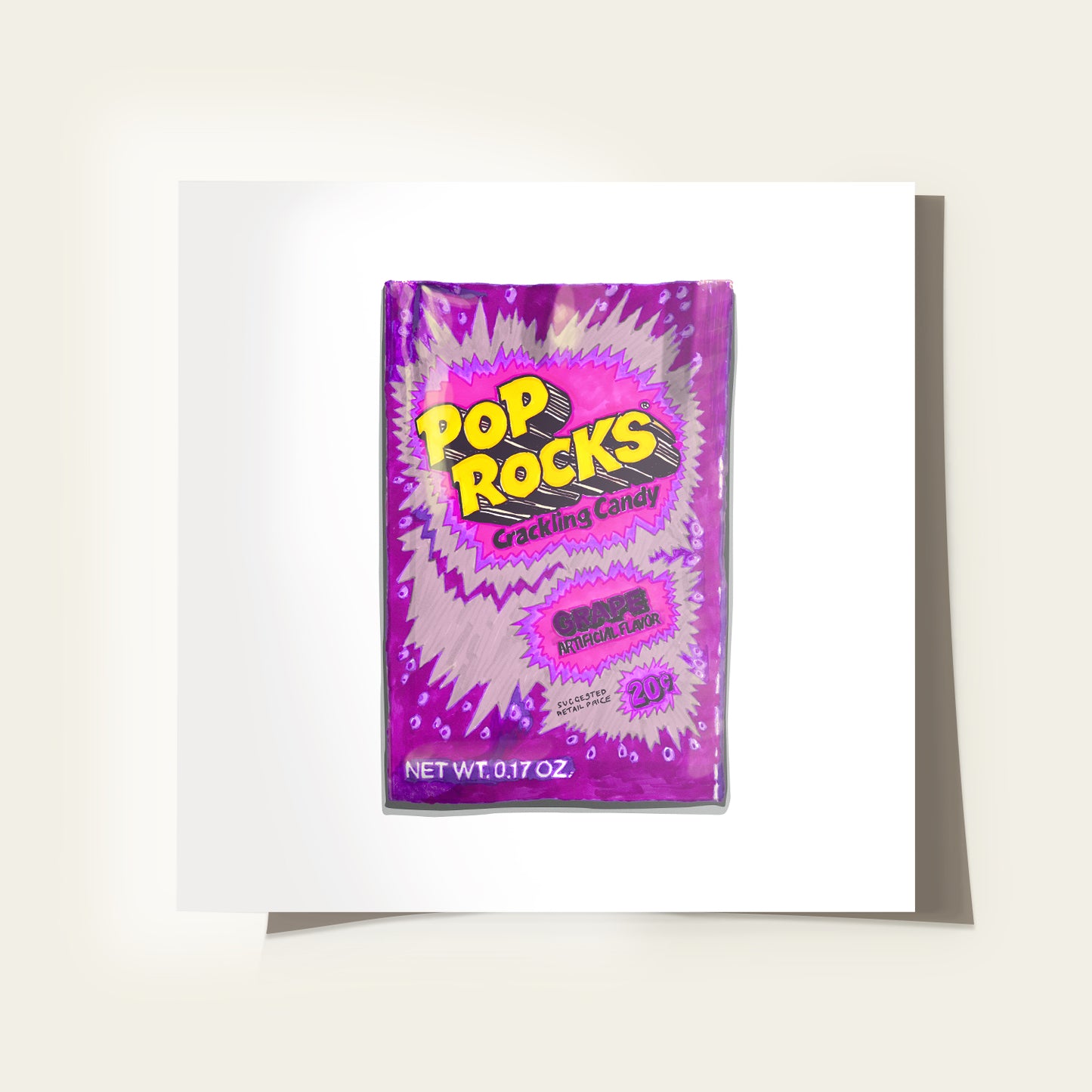 Popping Candy IV Print