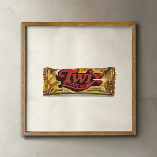 70s Chocolate Bars Print