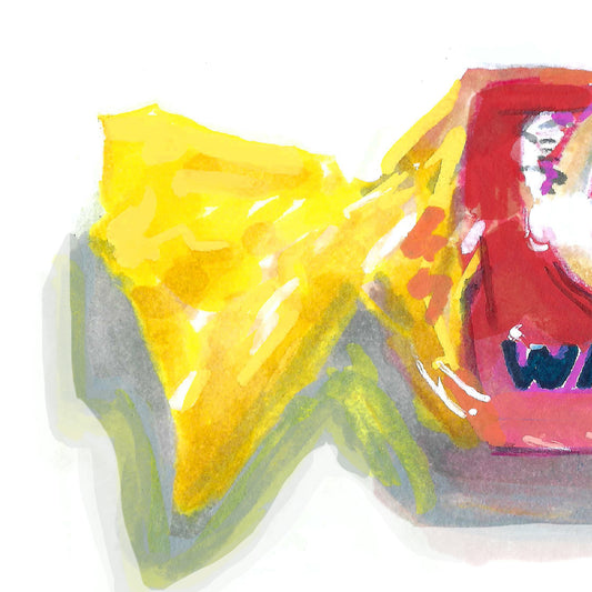 Watermelon Hard Candy Postcard