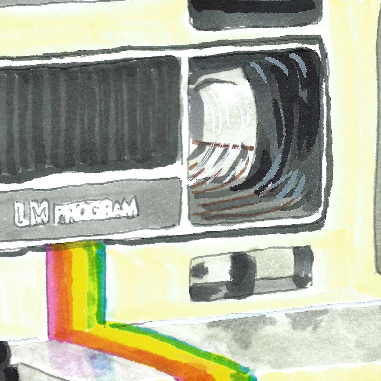 80s Instant Camera Print
