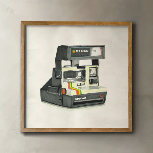 80s Instant Camera Print