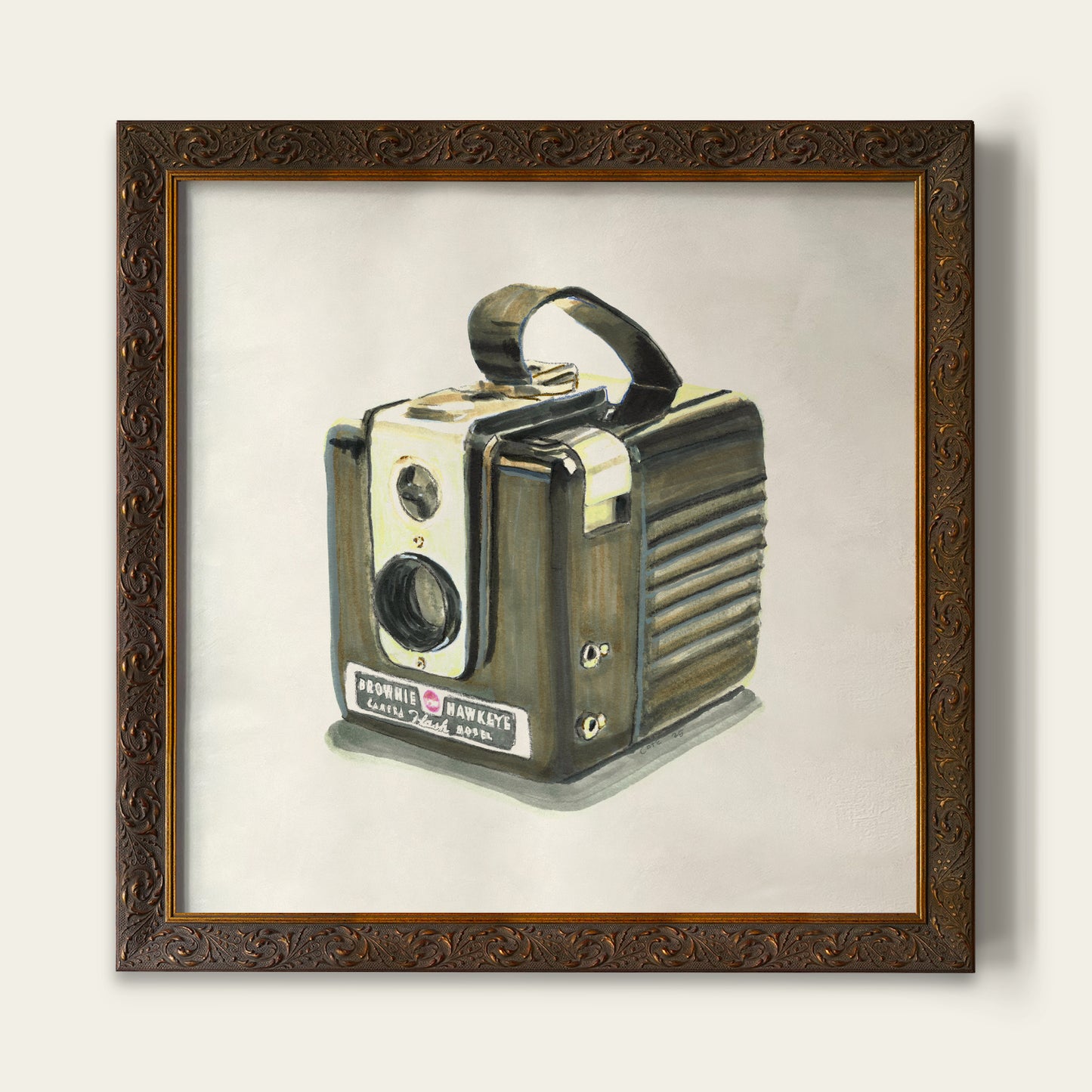 50s Brownie Camera Print
