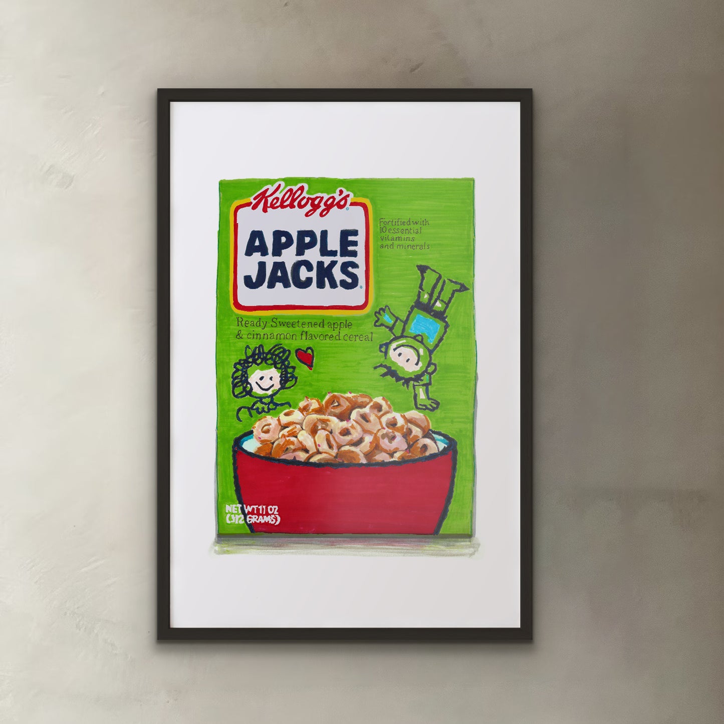 Apple Cereal Print