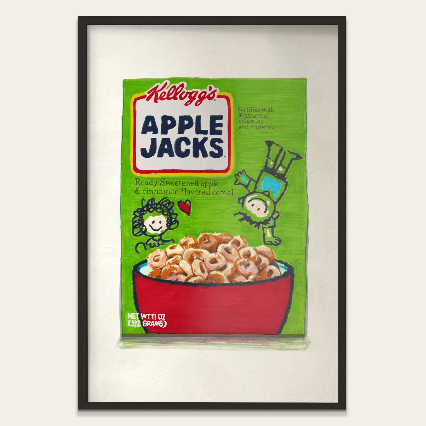 Apple Cereal Print