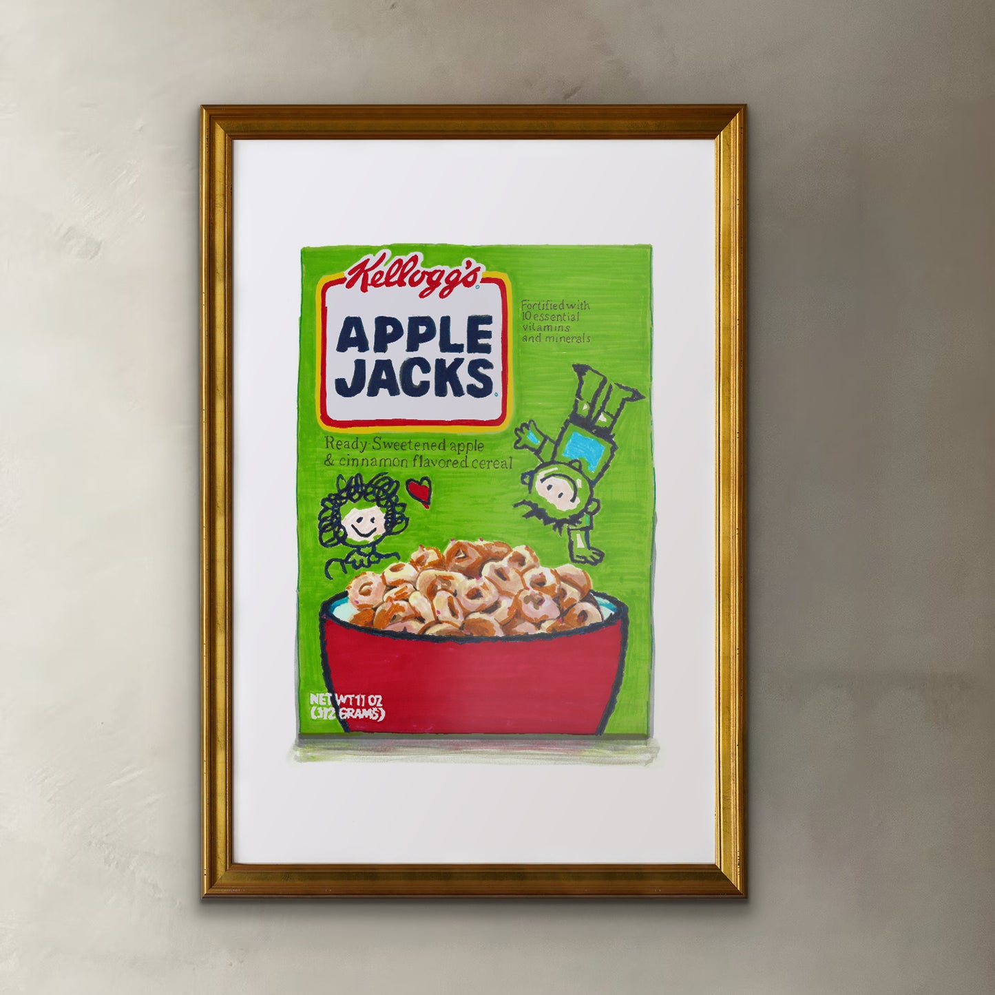 Apple Cereal Print