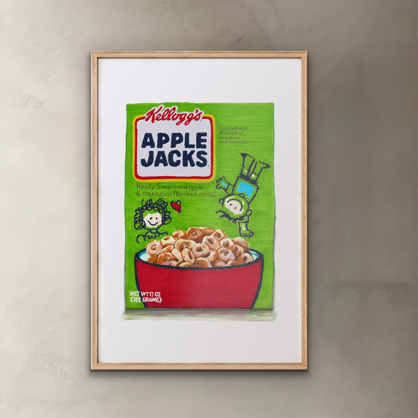 Apple Cereal Print