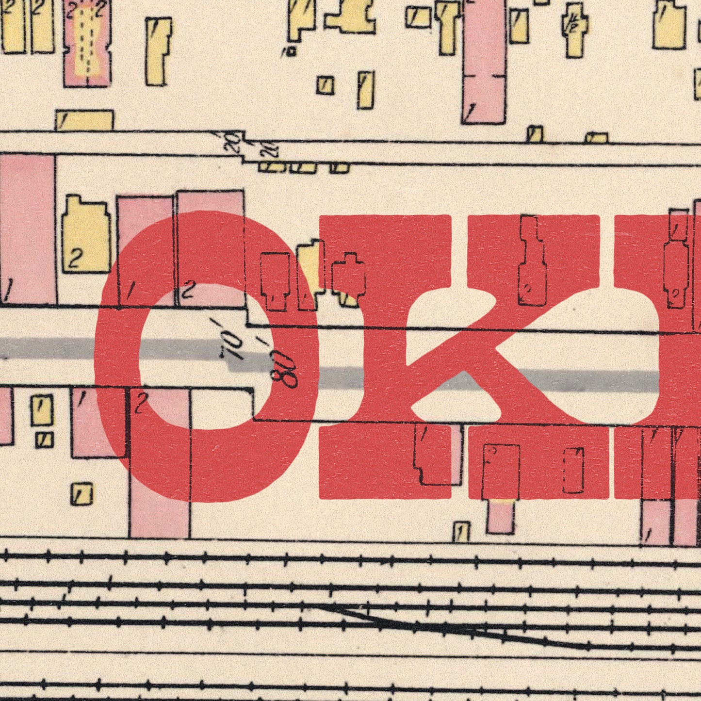 Oklahoma City Map I