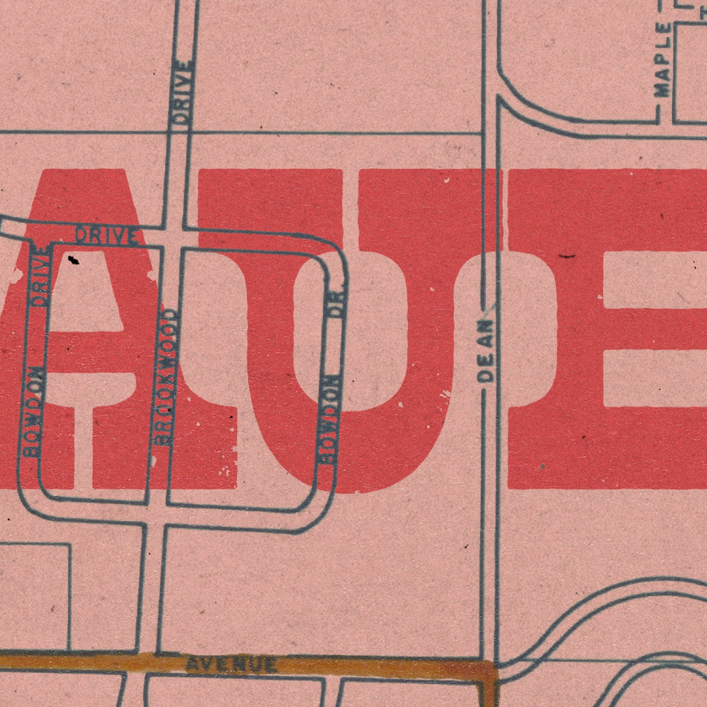 Auburn Map II