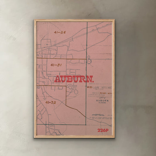 Auburn Map II