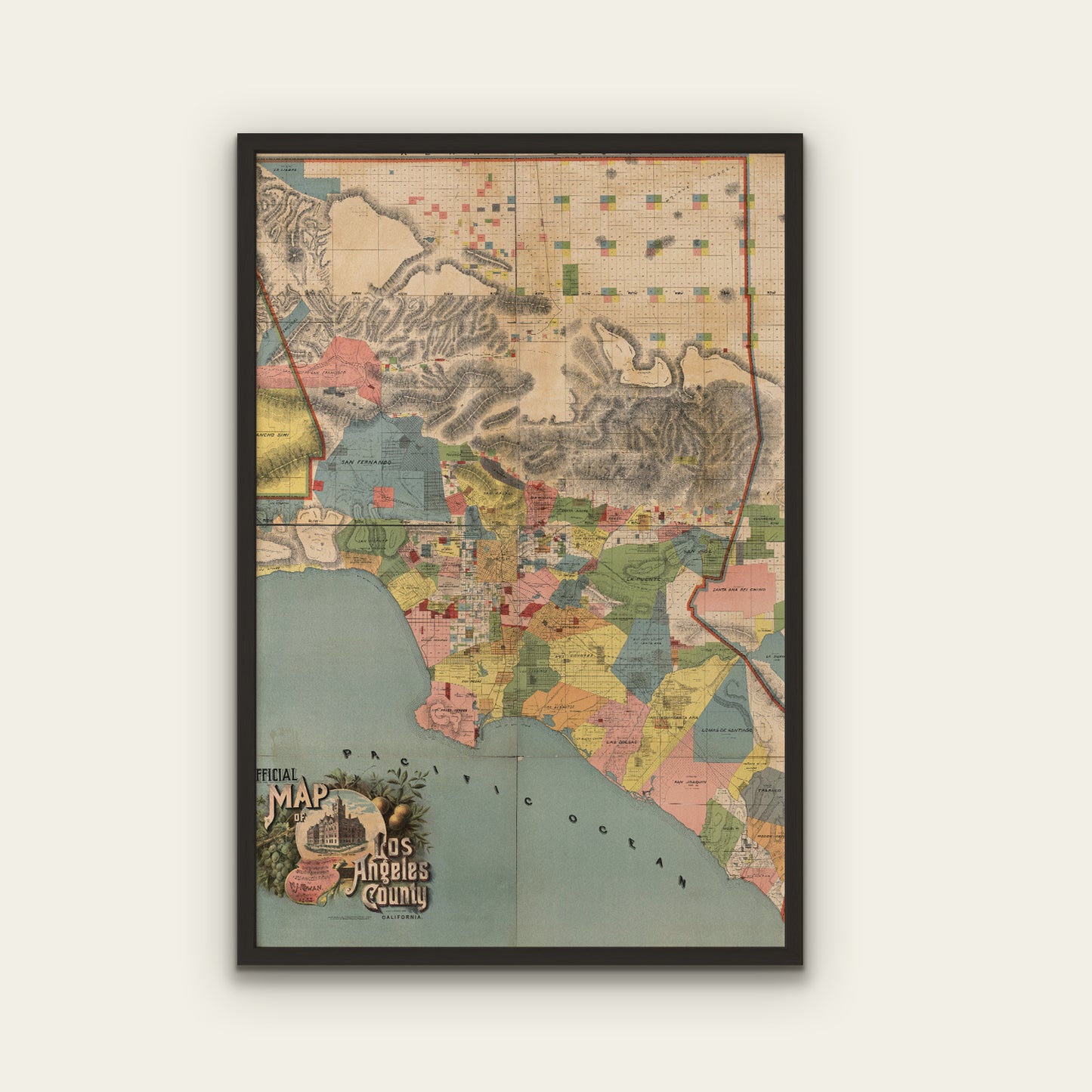 Los Angeles County Map