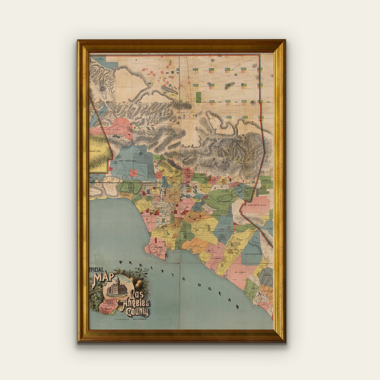 Los Angeles County Map