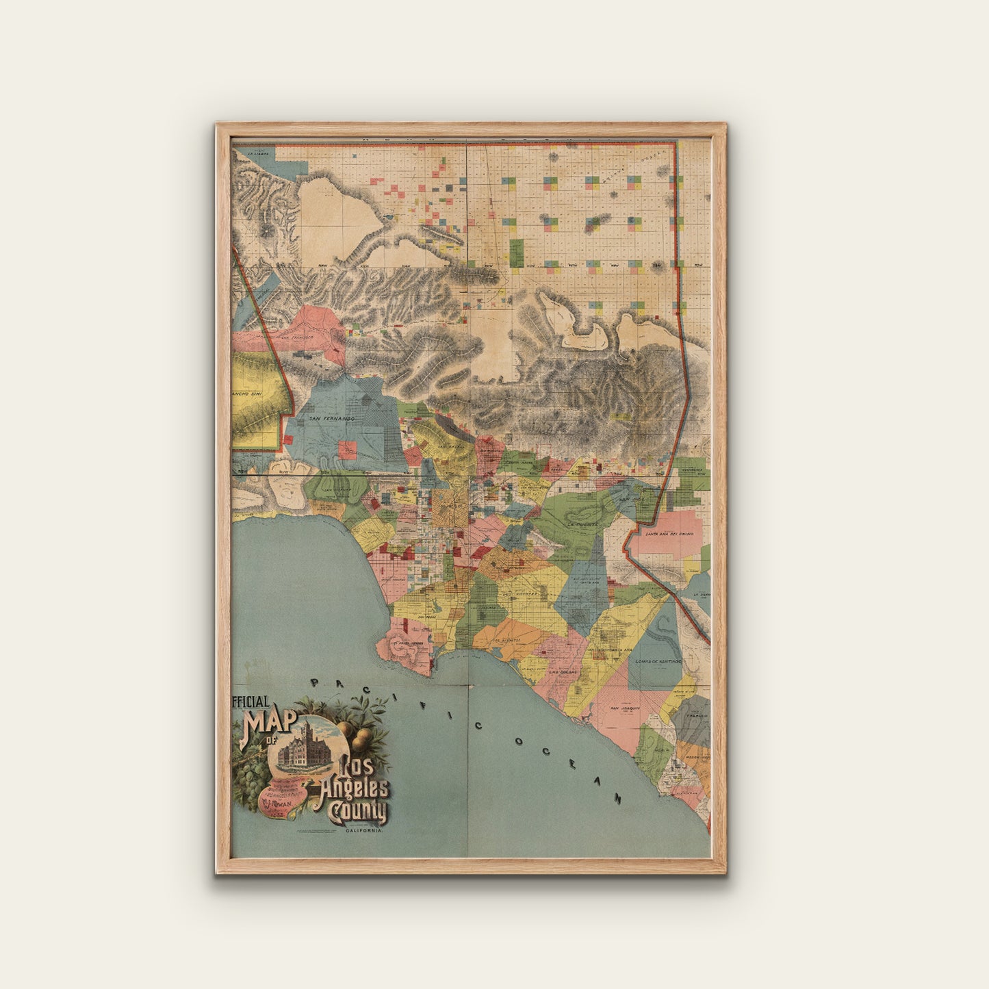 Los Angeles County Map