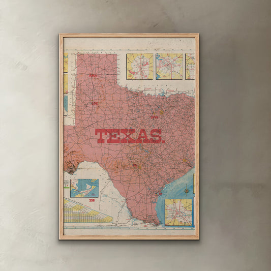 Texas State Map I