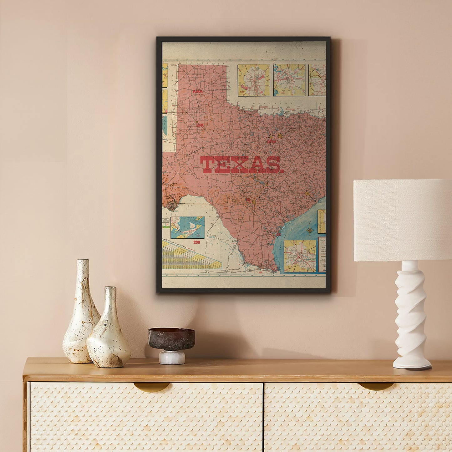 Texas State Map I