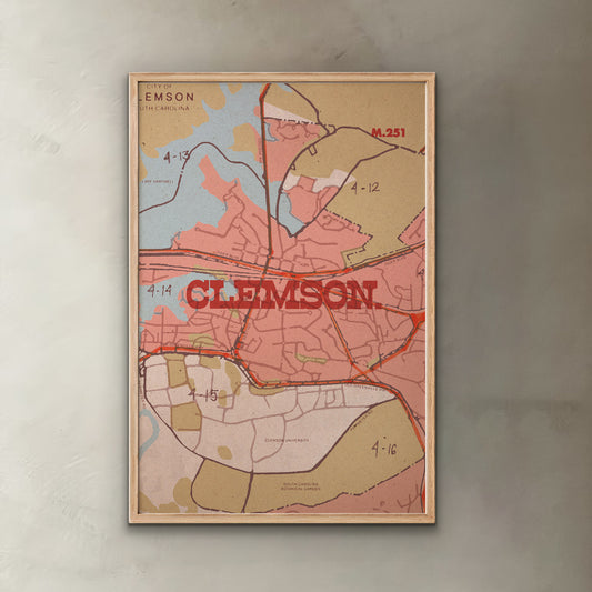 Clemson Map