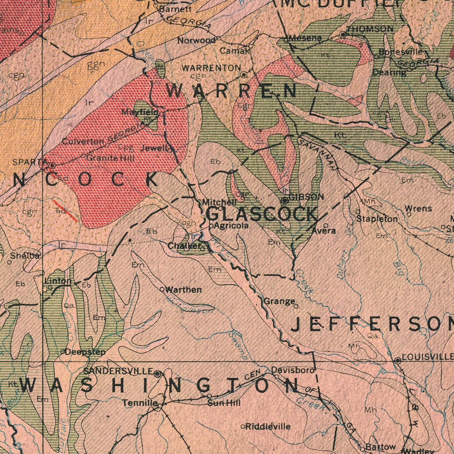 Georgia State Map