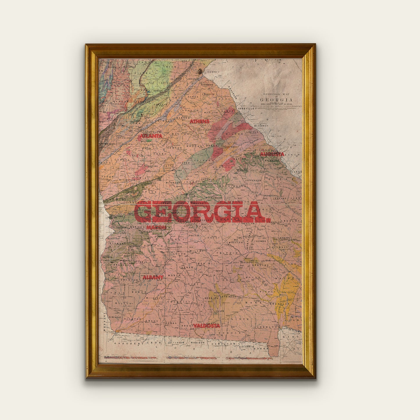 Georgia State Map