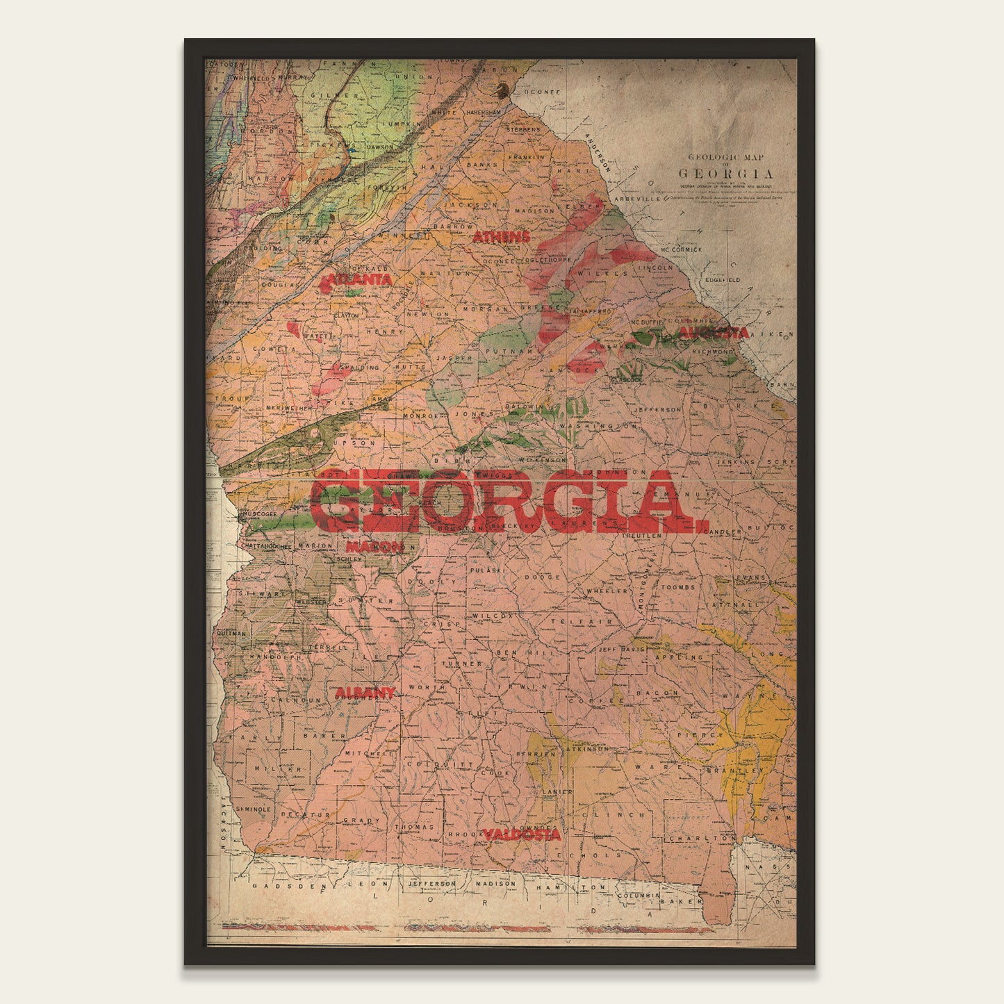 Georgia State Map
