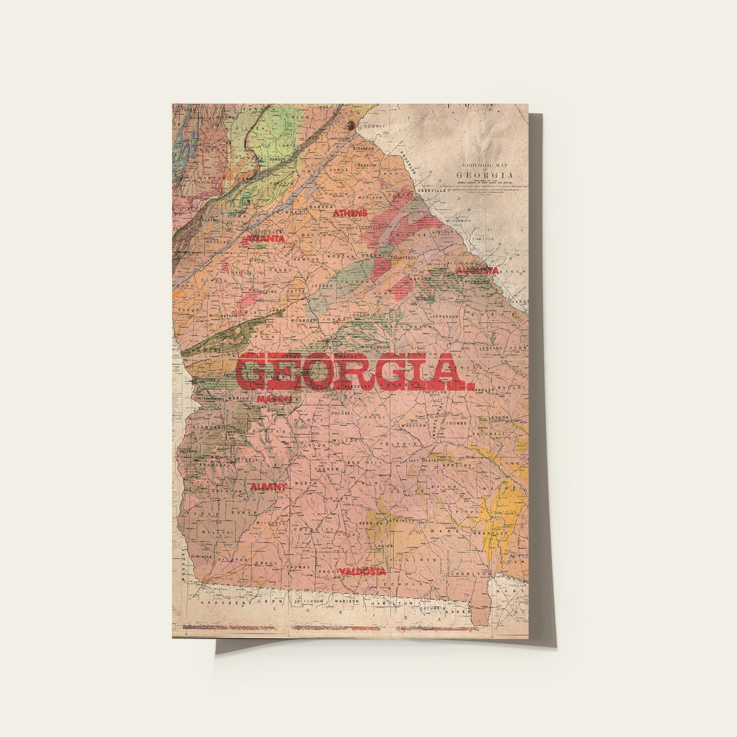 Georgia State Map