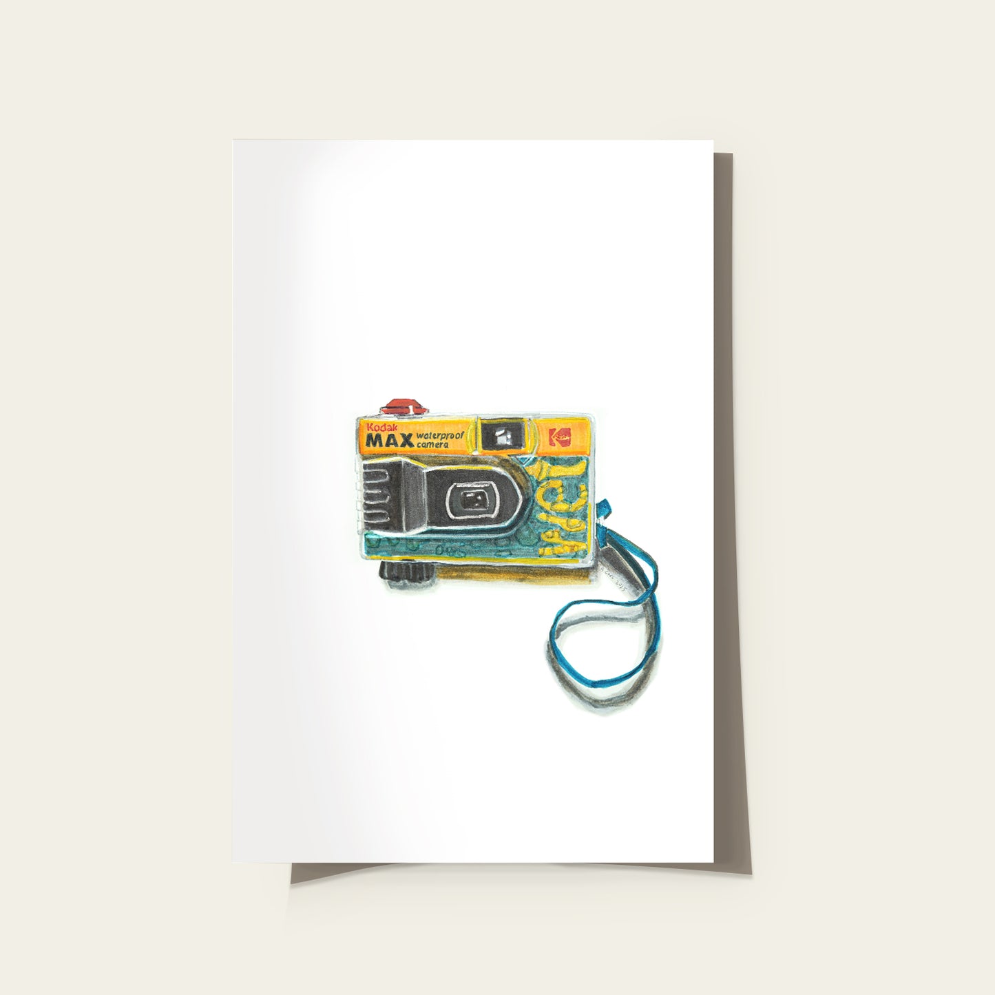 Waterproof Disposable Camera Print