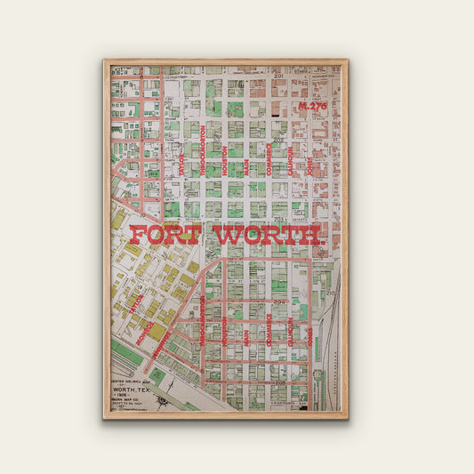 Fort Worth Map
