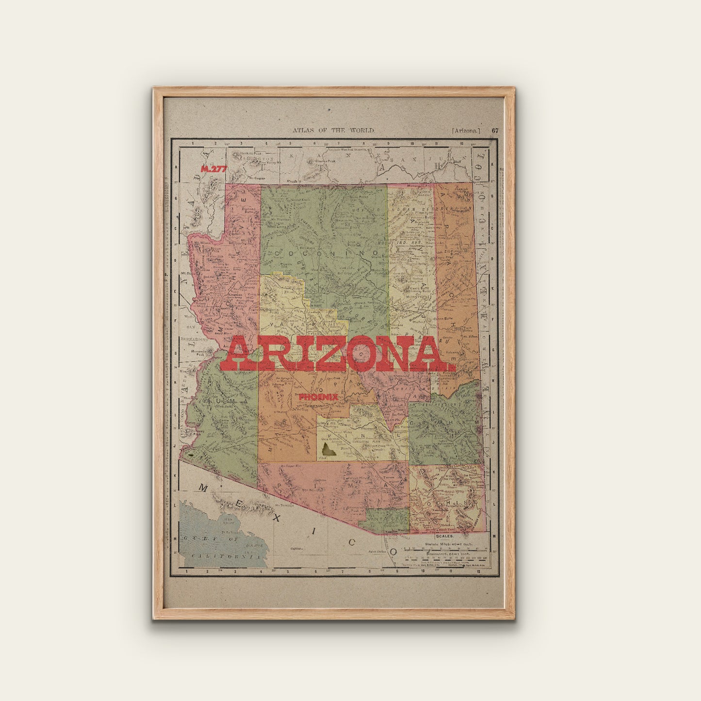 Arizona State Map