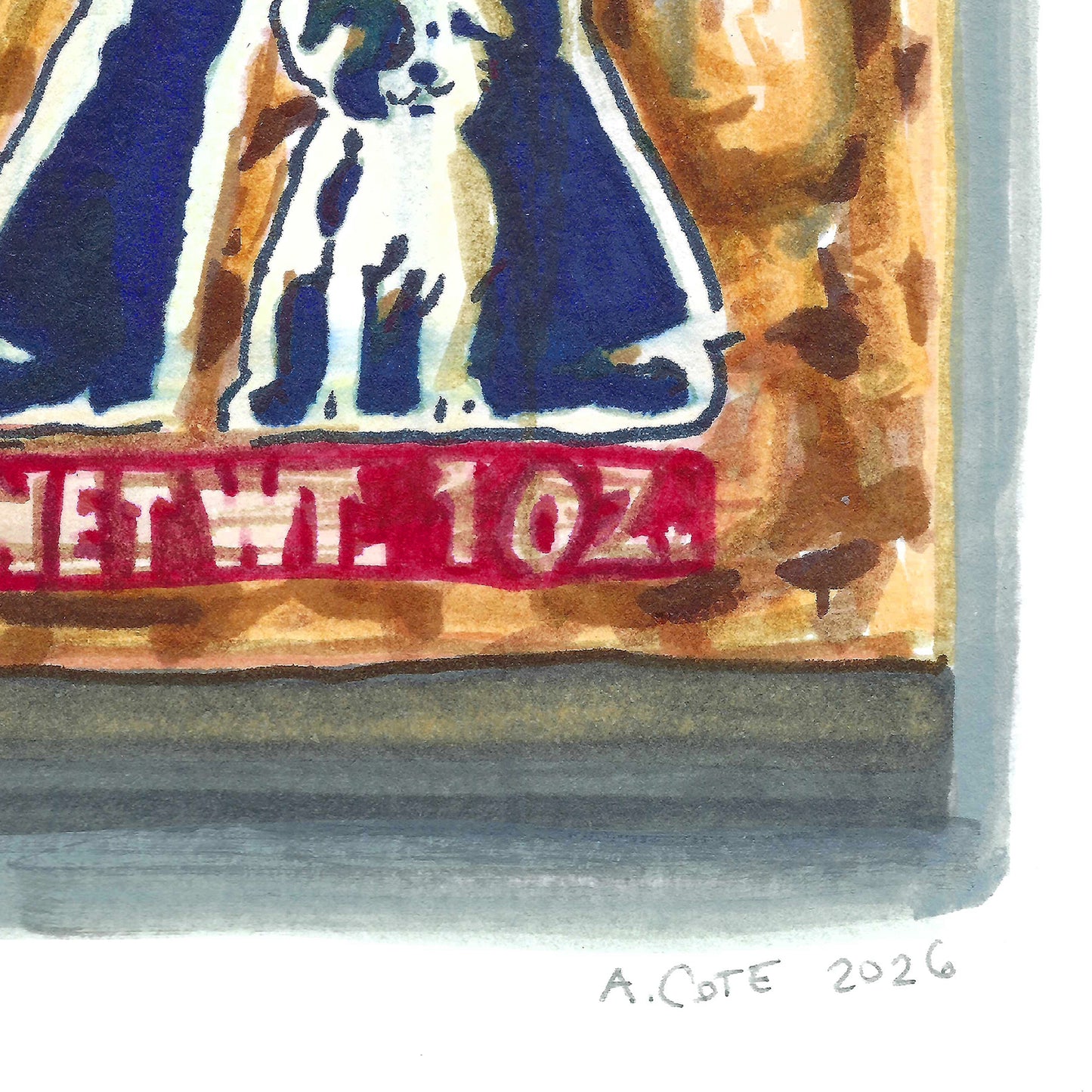 America's Favorite Snack Postcard