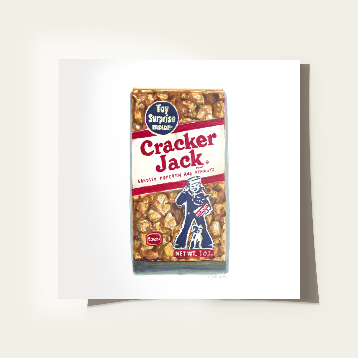 America's Favorite Snack Print