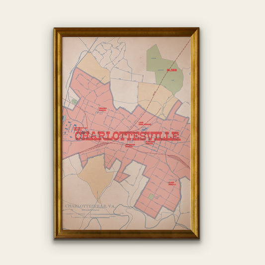 Charlottesville Map