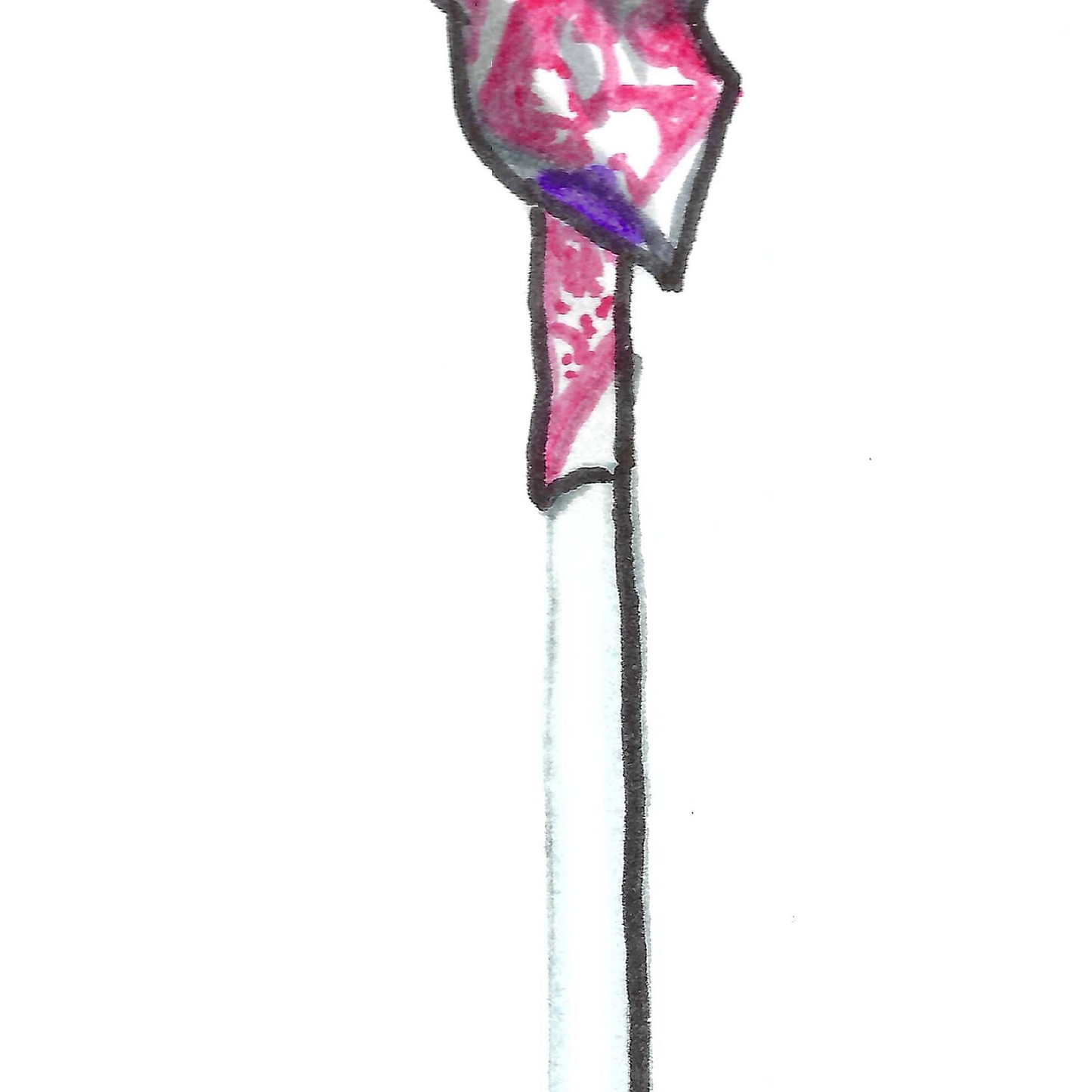 Pink Lollipop Print