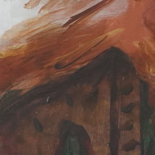 Brittany Napping Postcard