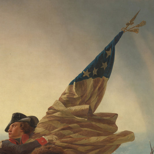 Washington Crossing the Delaware Postcard