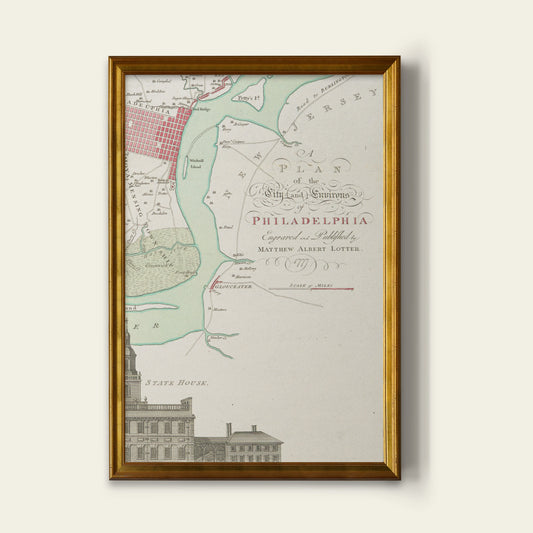 Philadelphia Map I