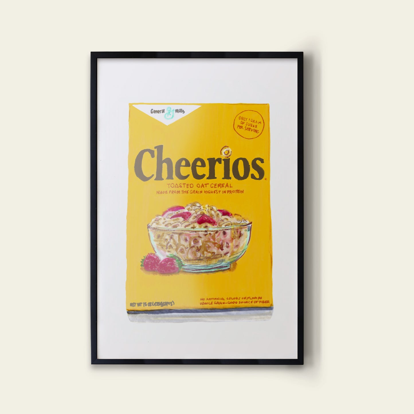 Cereal Box 1981