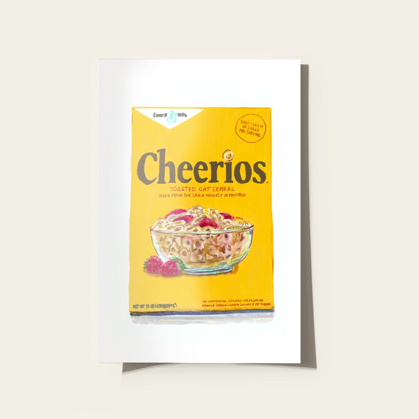 Cereal Box 1981