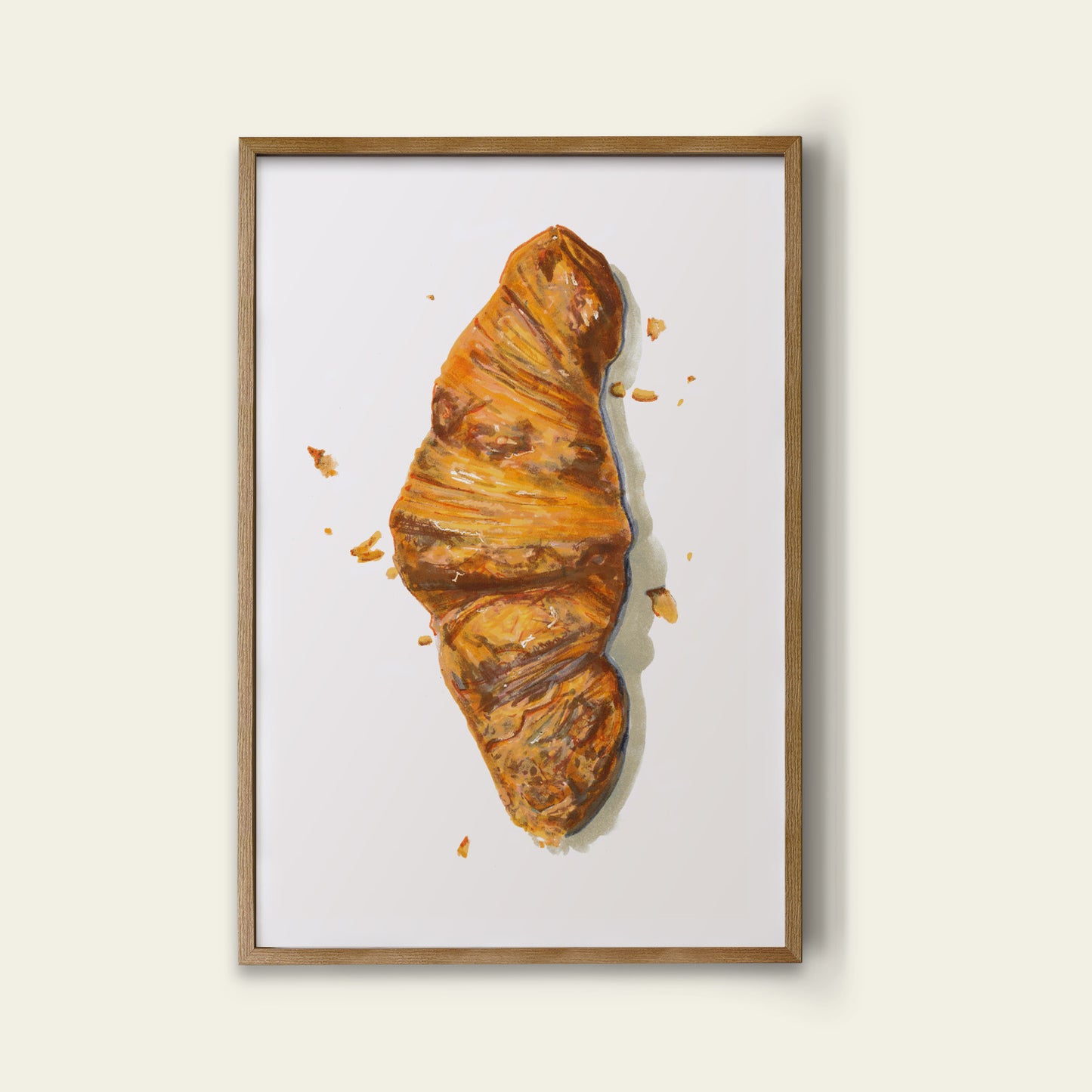 French Croissant Print