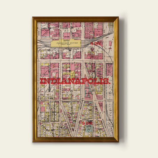 Indianapolis Map I