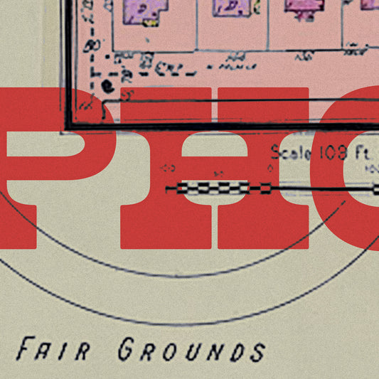 Phoenix Map Postcard