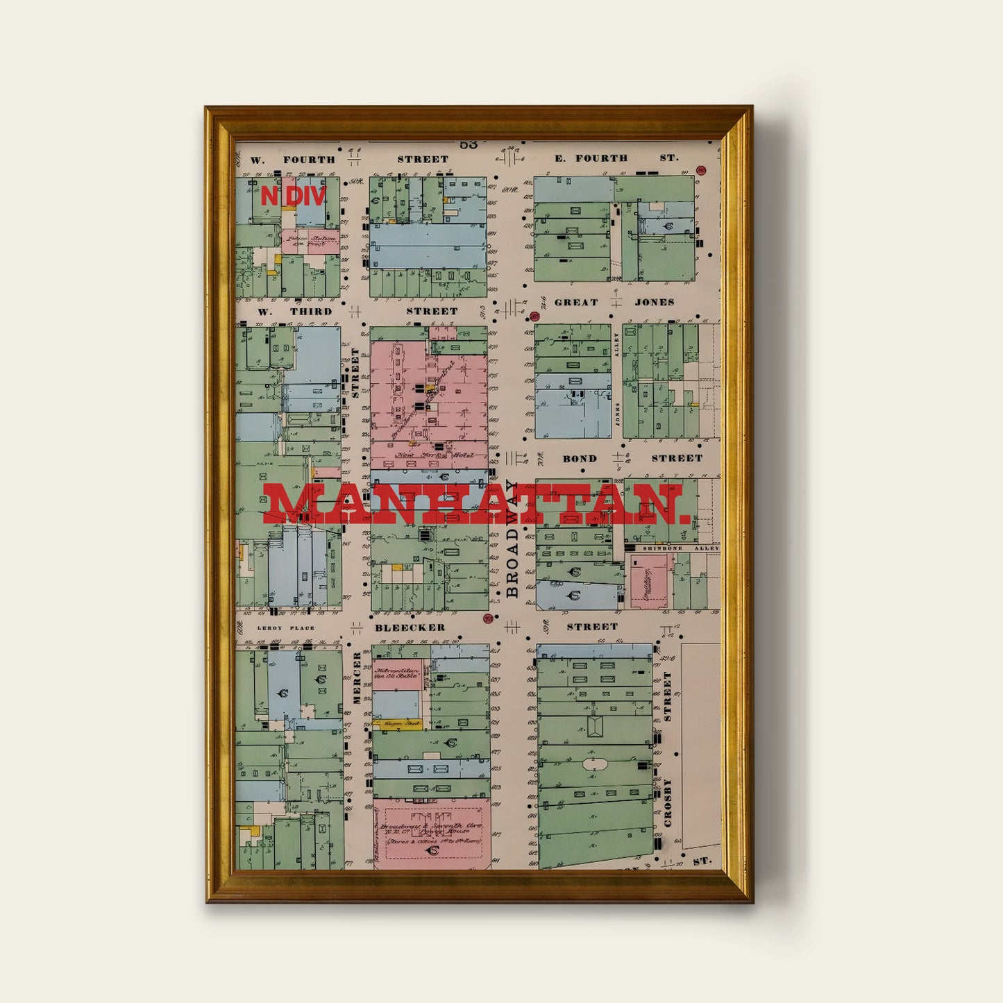 Manhattan Map
