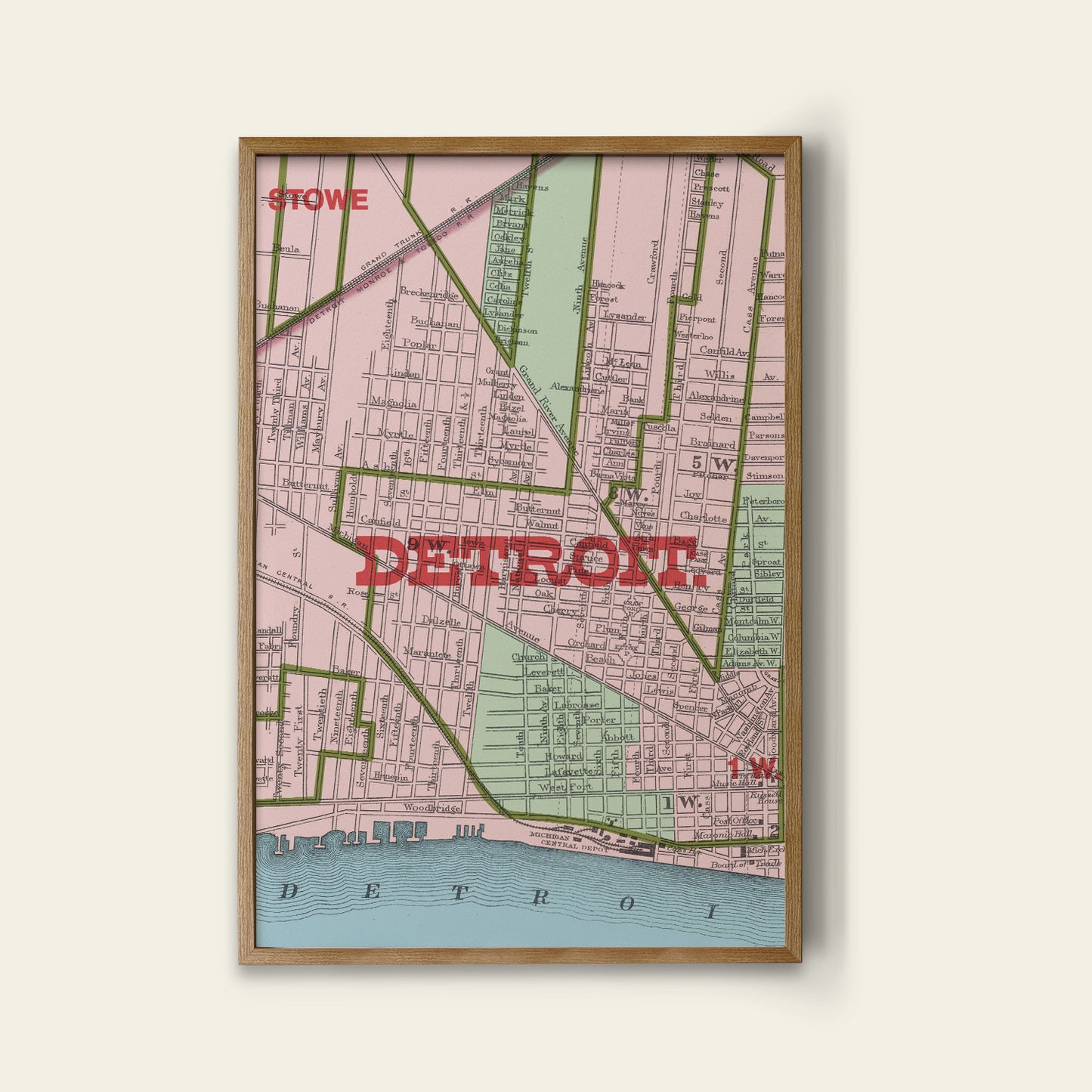 Detroit Map I