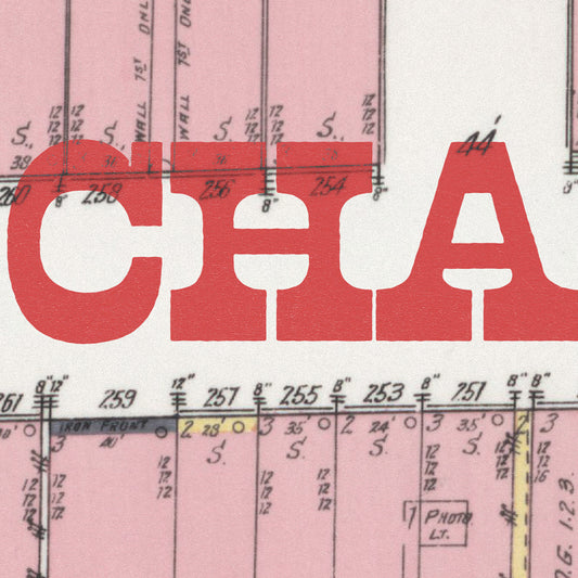 Charleston Map Postcard